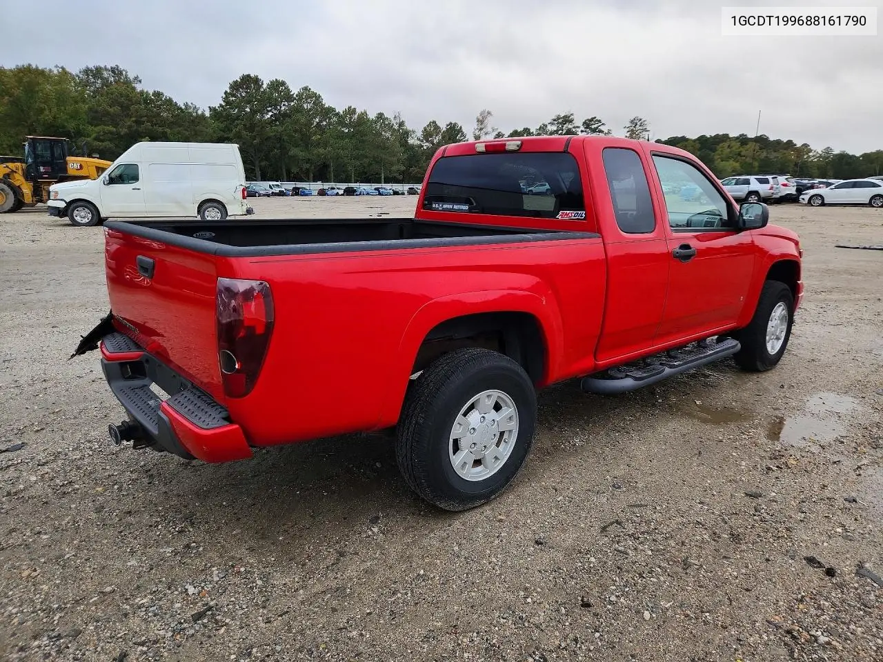 2008 CHEVROLET COLORADO VIN 1GCDT199688161790 — фото 3