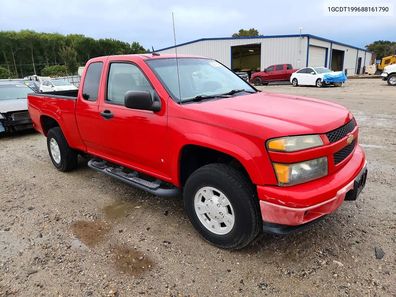 2008 CHEVROLET COLORADO VIN 1GCDT199688161790 — фото 4