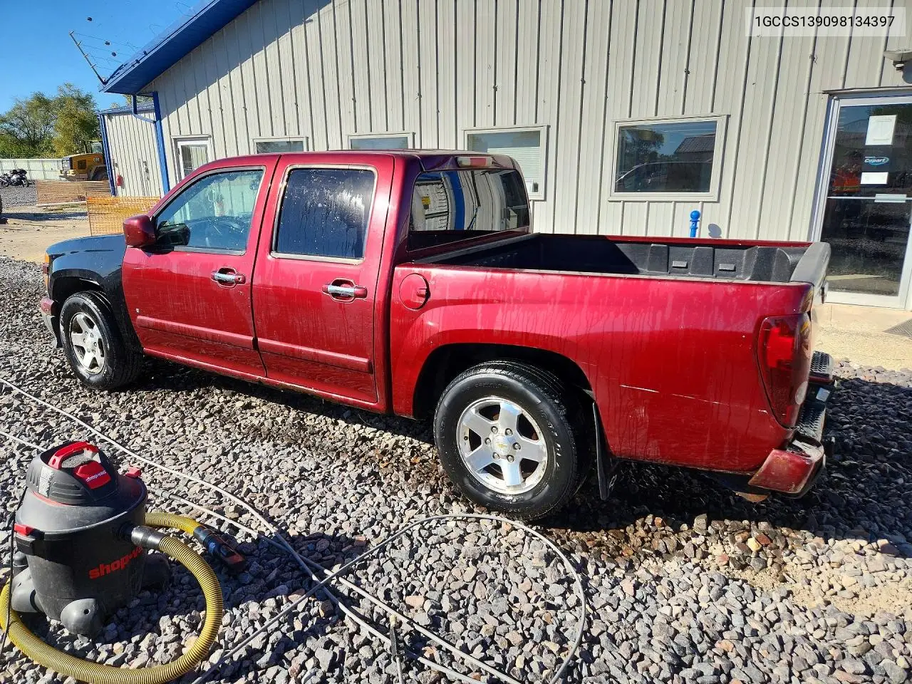 2009 CHEVROLET COLORADO VIN 1GCCS139098134397 — фото 2