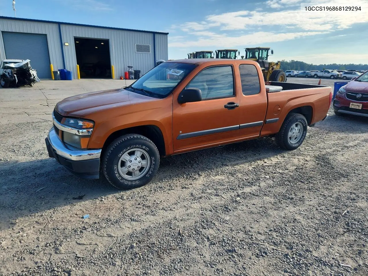 CHEVROLET COLORADO 2009, VIN 1GCCS196868129294
