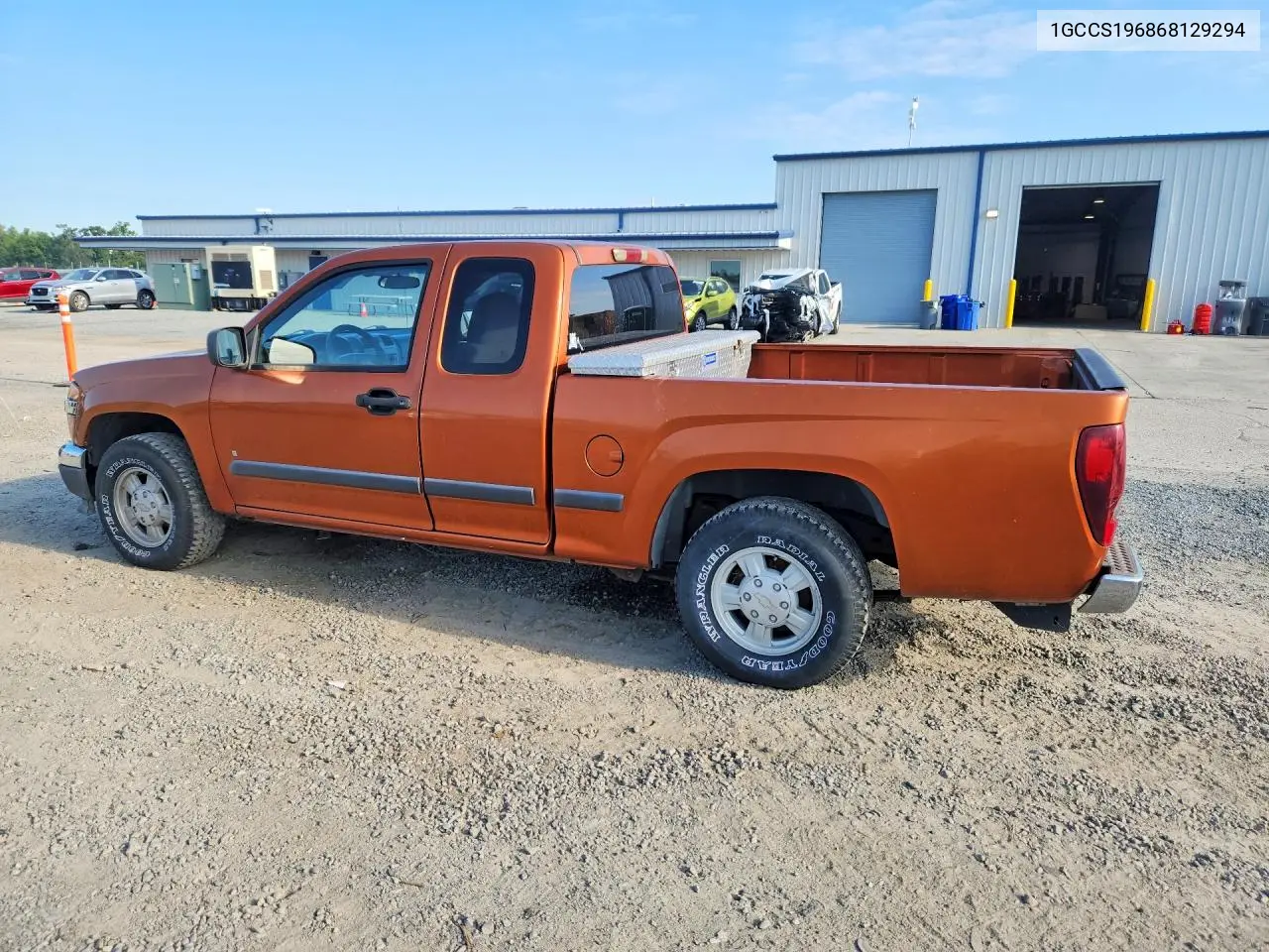 2009 CHEVROLET COLORADO VIN 1GCCS196868129294 — фото 2
