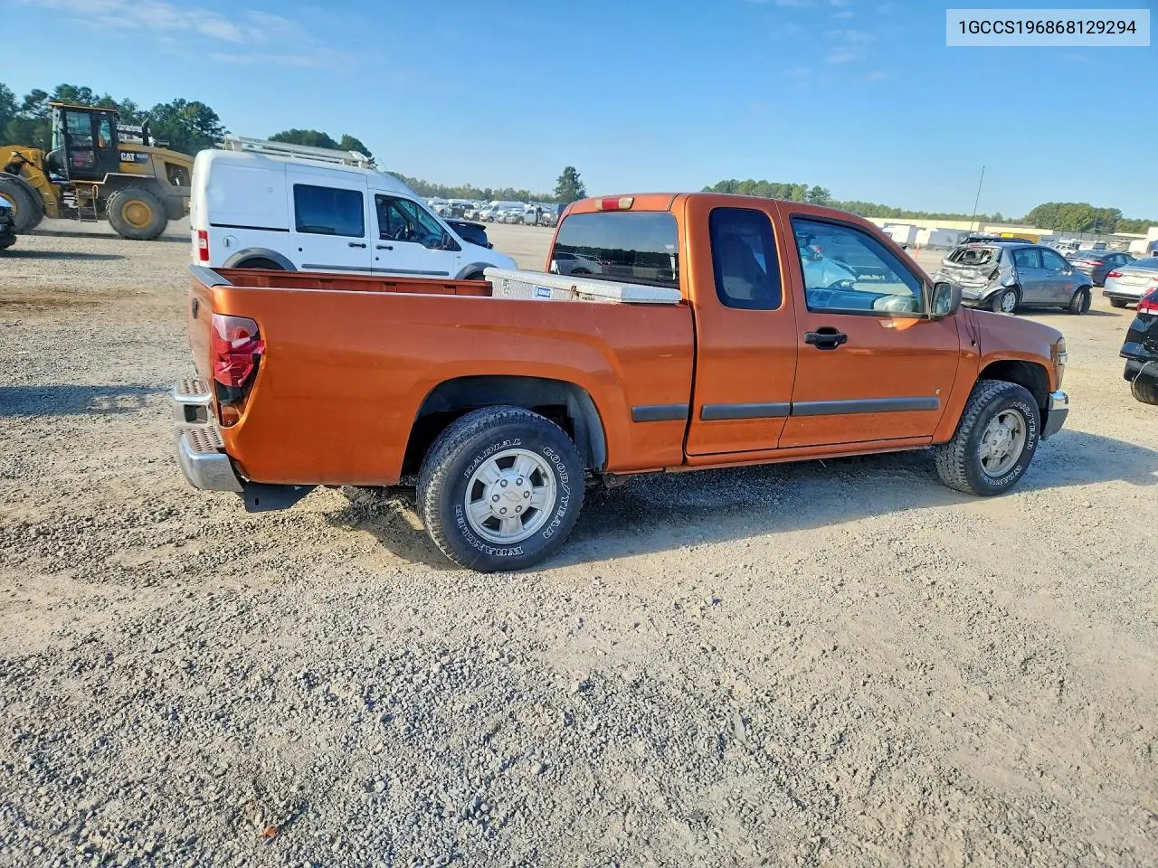 2009 CHEVROLET COLORADO VIN 1GCCS196868129294 — фото 3
