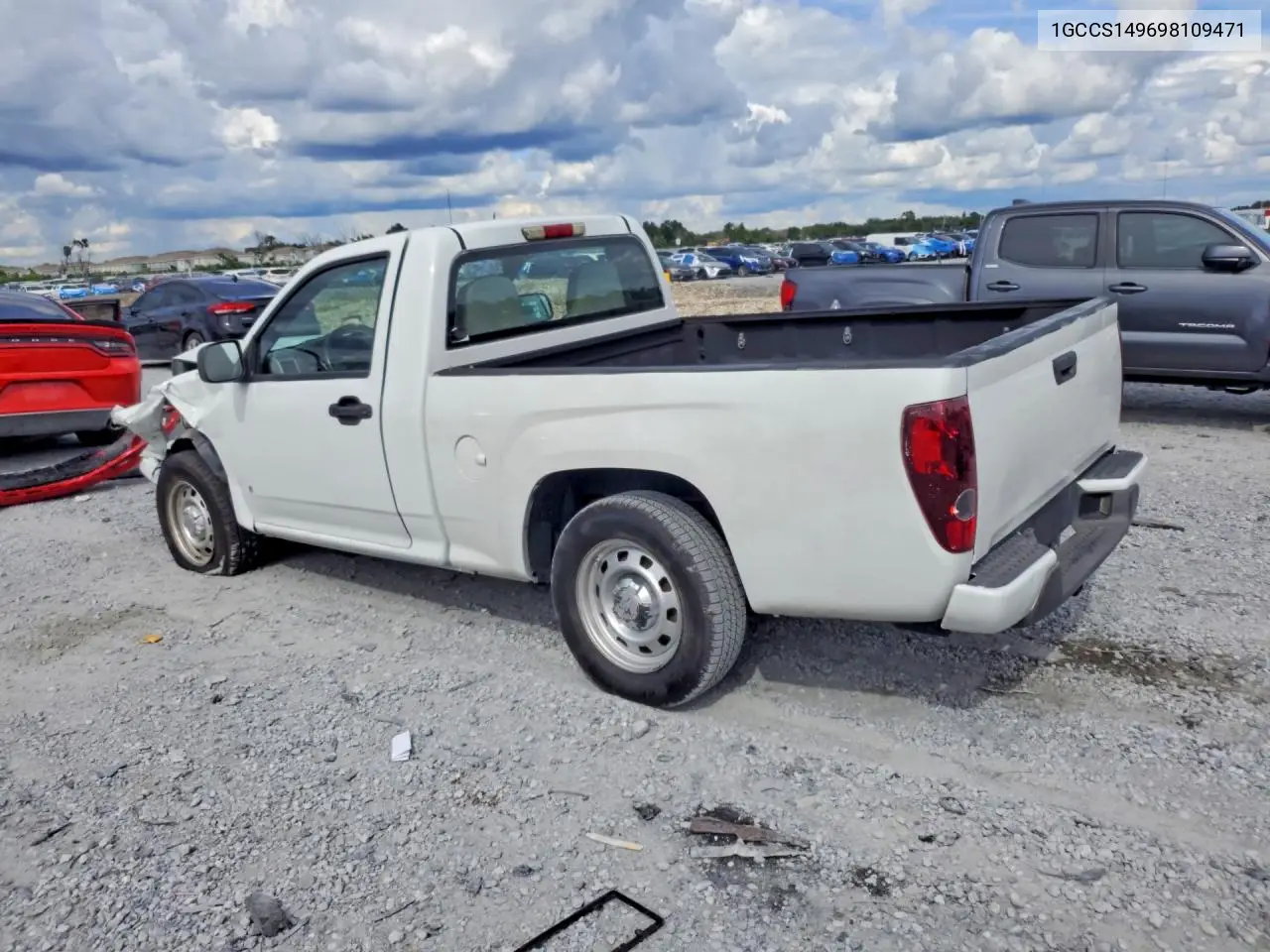 2009 CHEVROLET COLORADO VIN 1GCCS149698109471 — фото 2