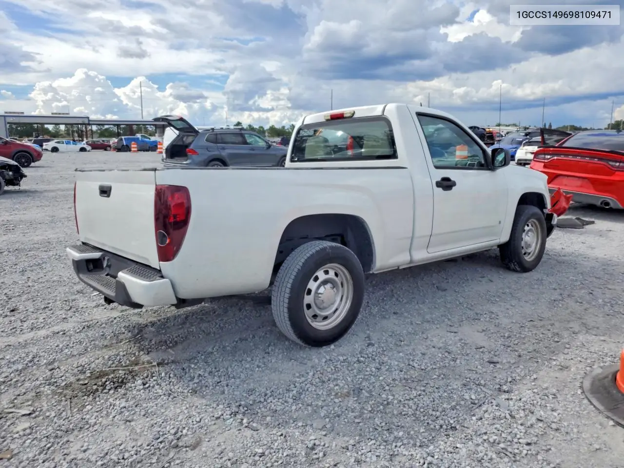 2009 CHEVROLET COLORADO VIN 1GCCS149698109471 — фото 3