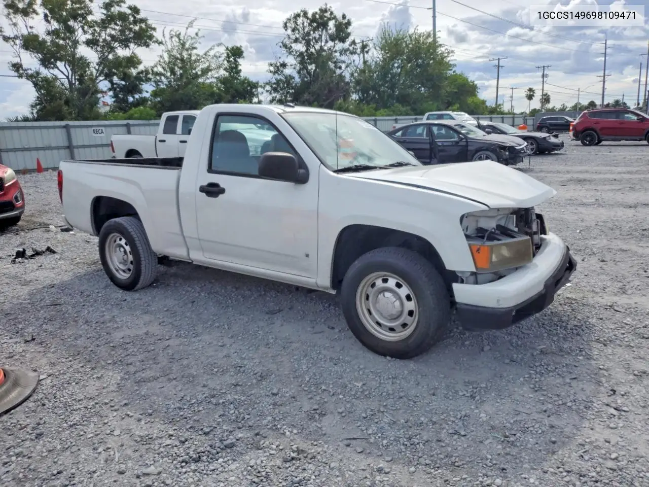 2009 CHEVROLET COLORADO VIN 1GCCS149698109471 — фото 4