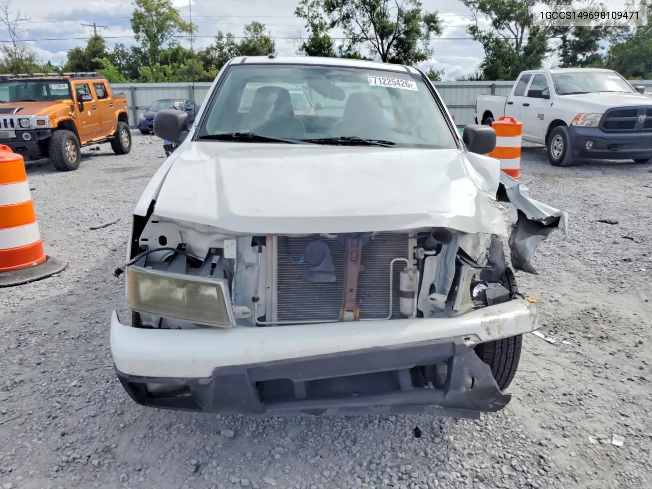 2009 CHEVROLET COLORADO VIN 1GCCS149698109471 — фото 5
