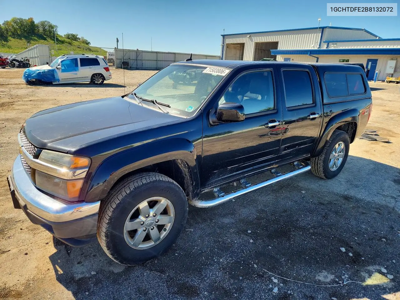 CHEVROLET COLORADO 2011, VIN 1GCHTDFE2B8132072