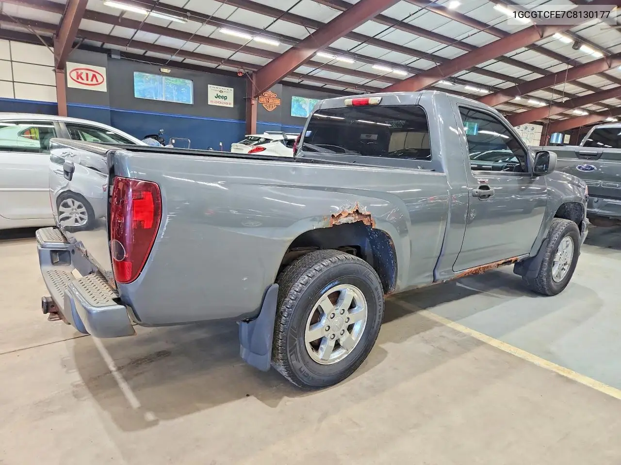 2012 CHEVROLET COLORADO VIN 1GCGTCFE7C8130177 — фото 3