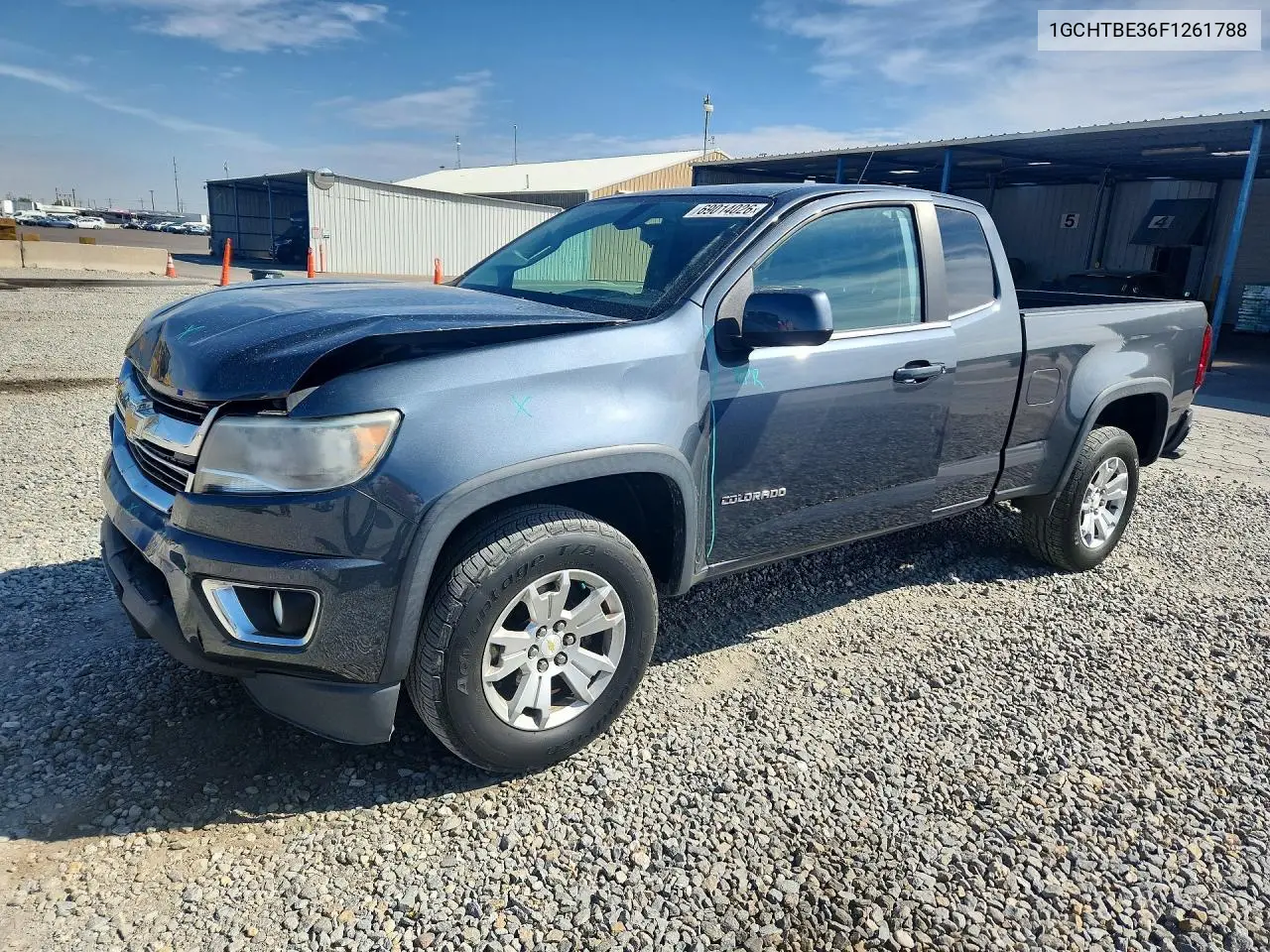 CHEVROLET COLORADO 2015, VIN 1GCHTBE36F1261788