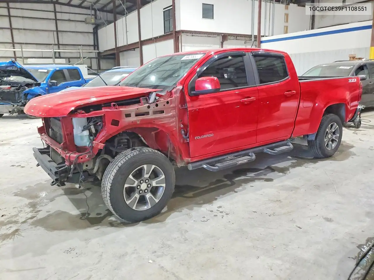 CHEVROLET COLORADO 2015, VIN 1GCGTCE39F1108551