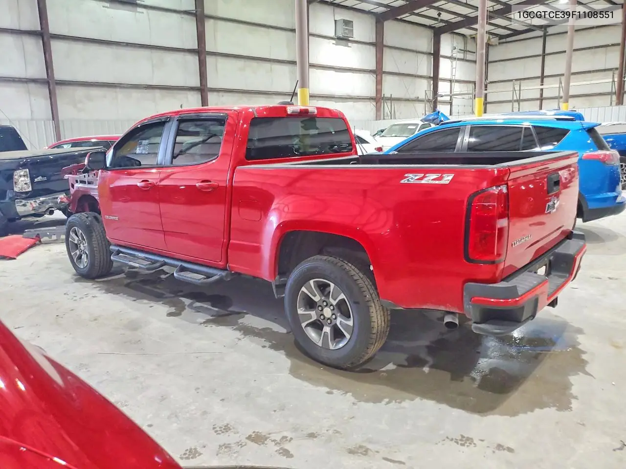 2015 CHEVROLET COLORADO VIN 1GCGTCE39F1108551 — фото 2