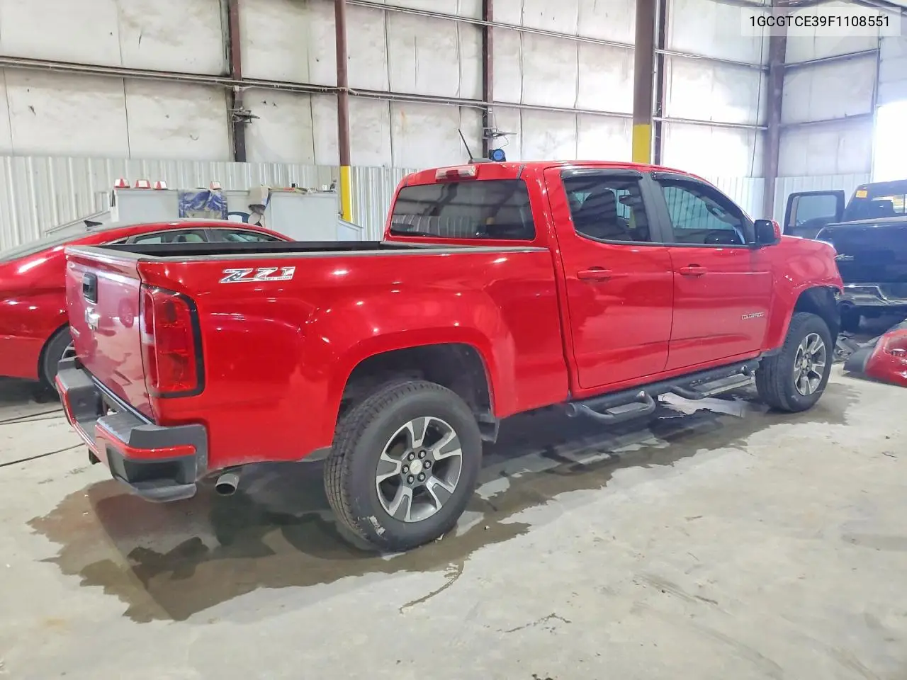2015 CHEVROLET COLORADO VIN 1GCGTCE39F1108551 — фото 3