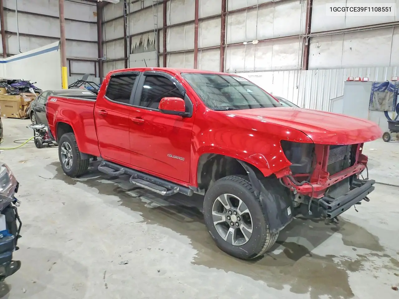 2015 CHEVROLET COLORADO VIN 1GCGTCE39F1108551 — фото 4