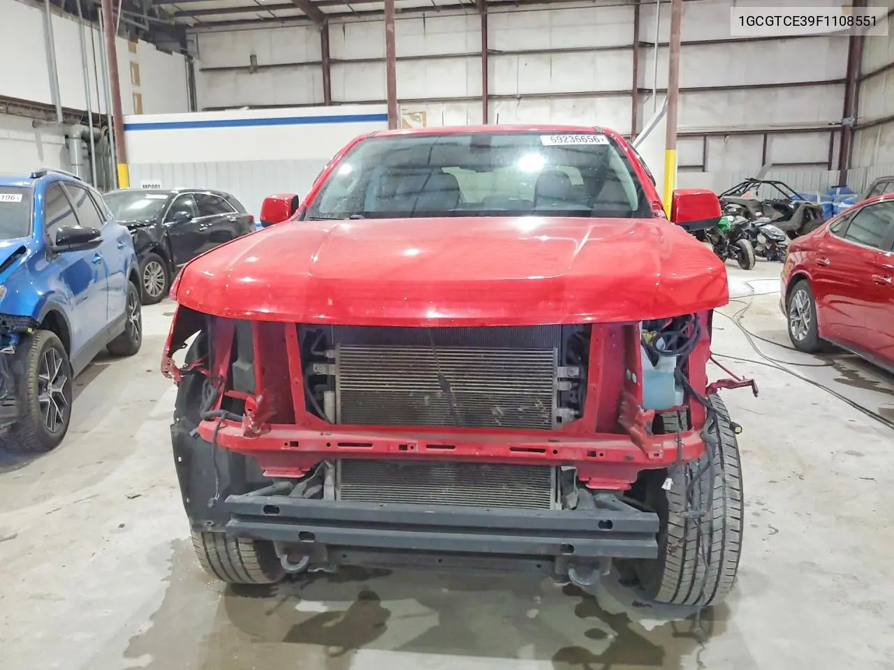 2015 CHEVROLET COLORADO VIN 1GCGTCE39F1108551 — фото 5