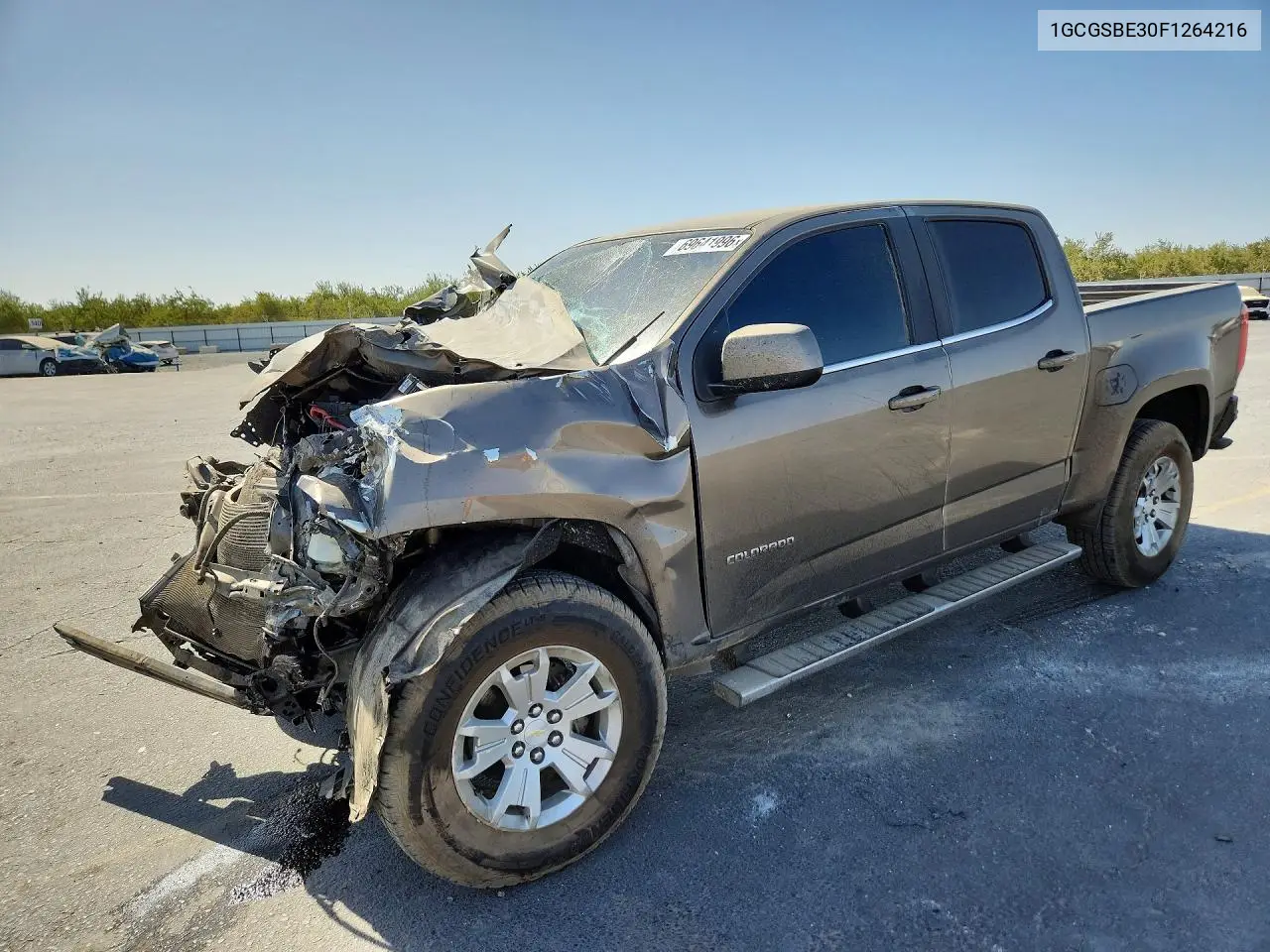 CHEVROLET COLORADO 2015, VIN 1GCGSBE30F1264216