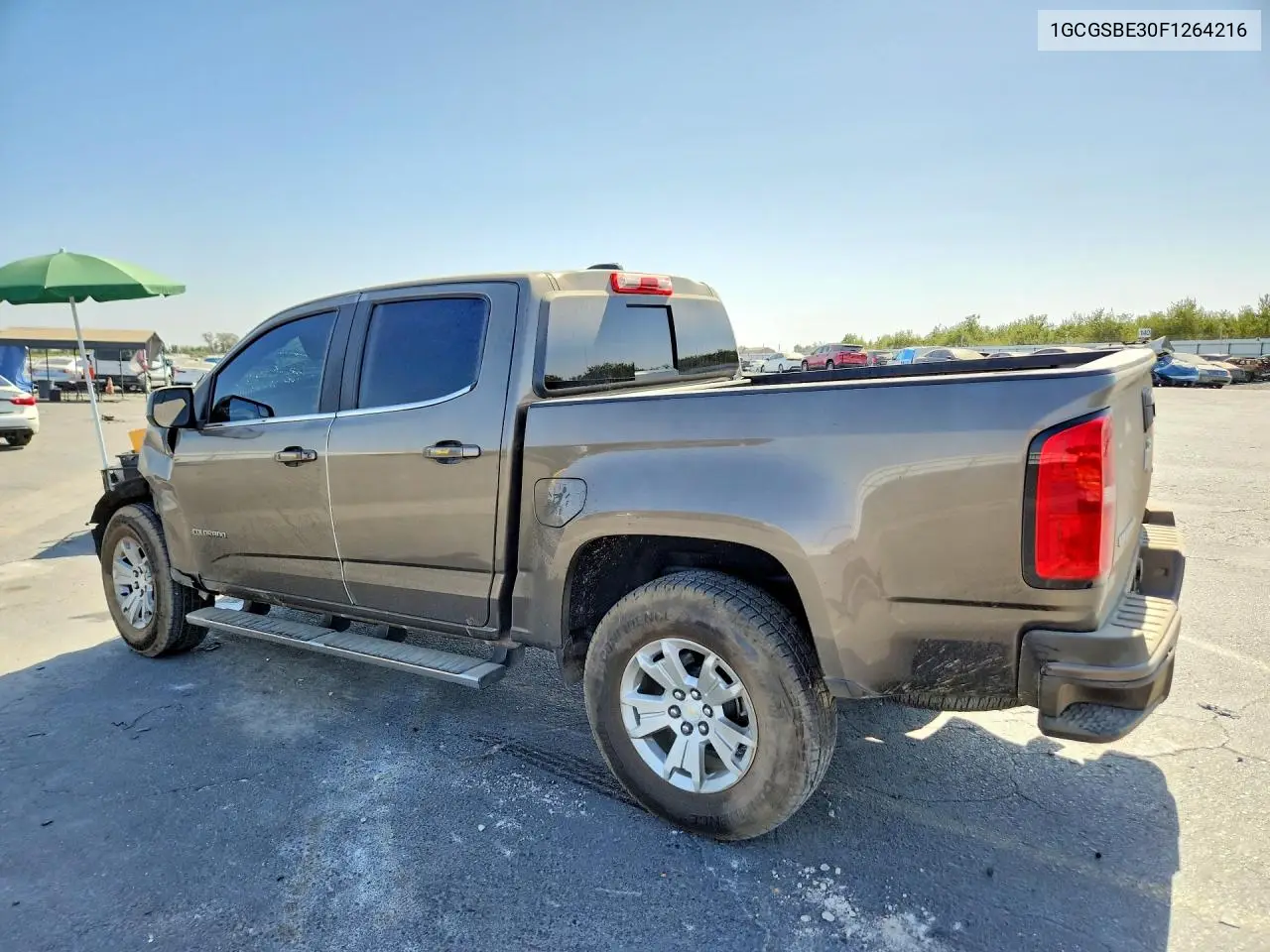 2015 CHEVROLET COLORADO VIN 1GCGSBE30F1264216 — фото 2