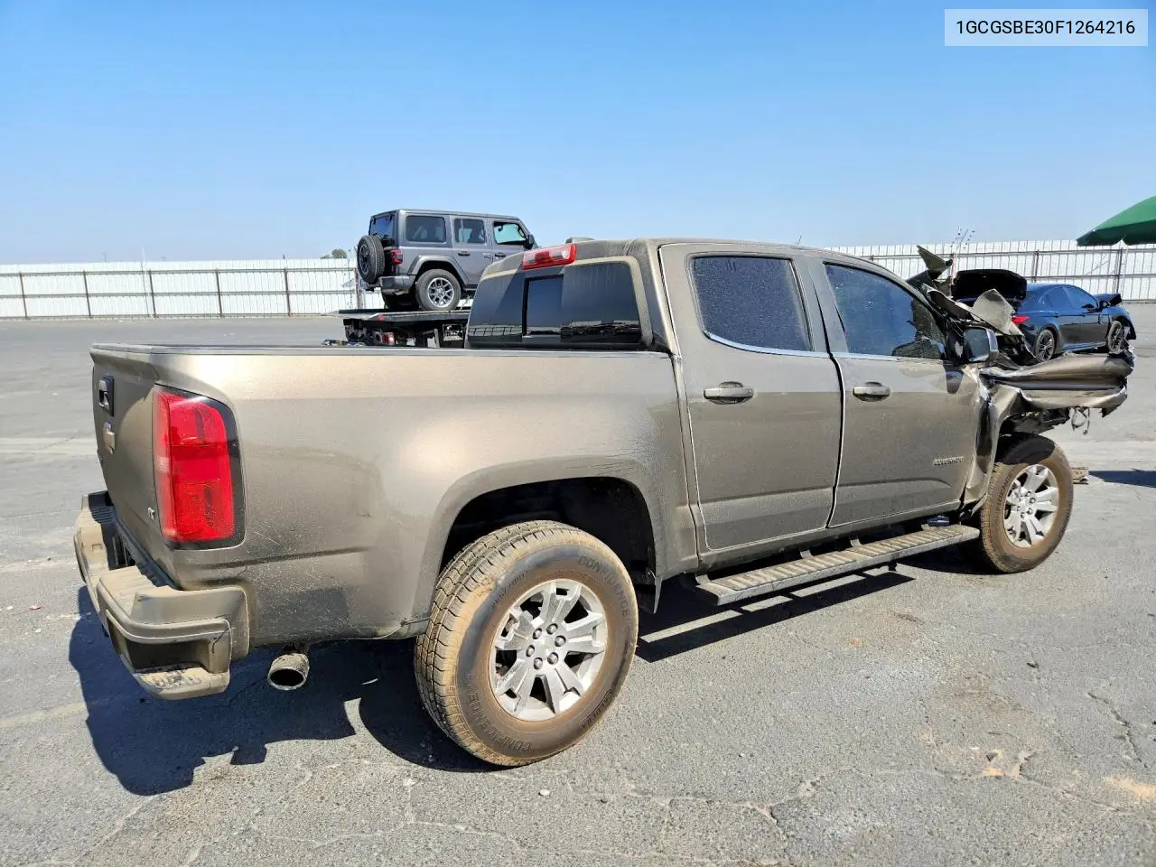 2015 CHEVROLET COLORADO VIN 1GCGSBE30F1264216 — фото 3