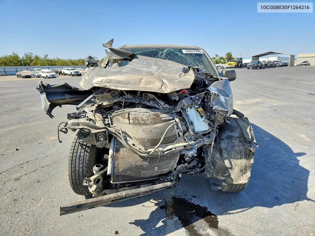 2015 CHEVROLET COLORADO VIN 1GCGSBE30F1264216 — фото 5