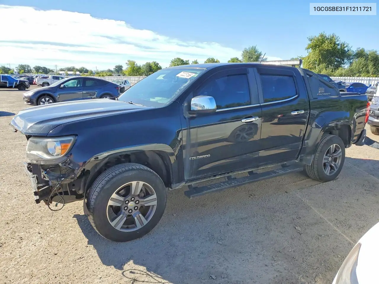 CHEVROLET COLORADO 2015, VIN 1GCGSBE31F1211721