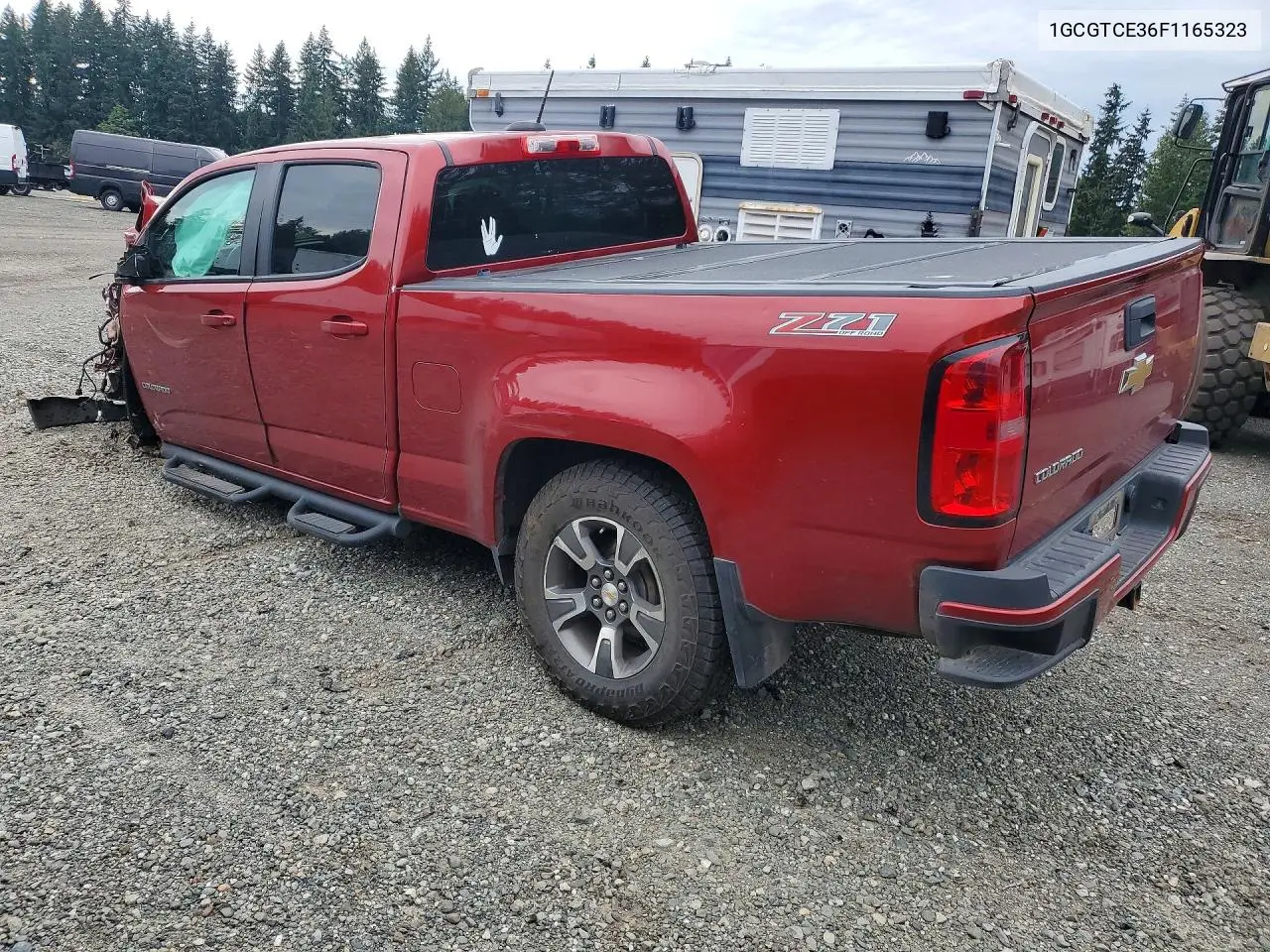 2015 CHEVROLET COLORADO VIN 1GCGTCE36F1165323 — фото 2