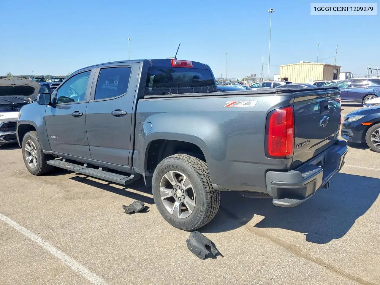 2015 CHEVROLET COLORADO VIN 1GCGTCE39F1209279 — фото 2