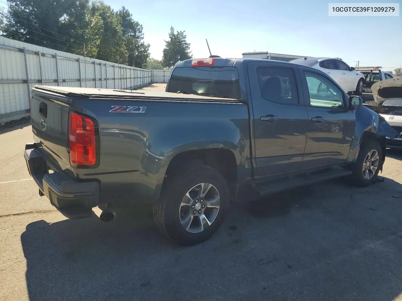 2015 CHEVROLET COLORADO VIN 1GCGTCE39F1209279 — фото 3