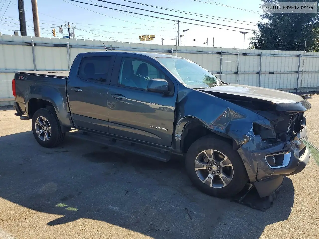 2015 CHEVROLET COLORADO VIN 1GCGTCE39F1209279 — фото 4