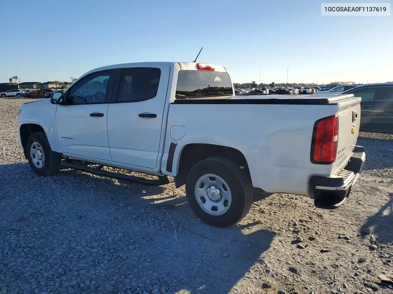 2015 CHEVROLET COLORADO VIN 1GCGSAEA0F1137619 — фото 2