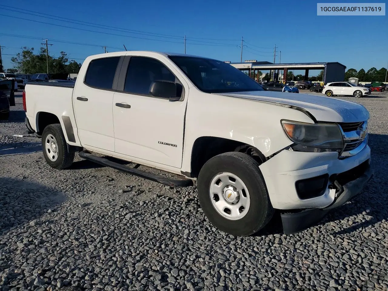 2015 CHEVROLET COLORADO VIN 1GCGSAEA0F1137619 — фото 4