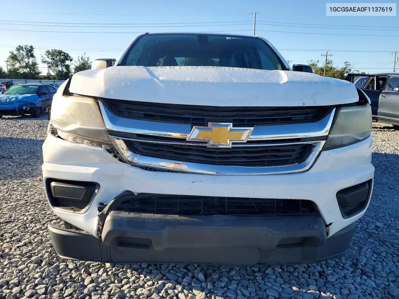 2015 CHEVROLET COLORADO VIN 1GCGSAEA0F1137619 — фото 5