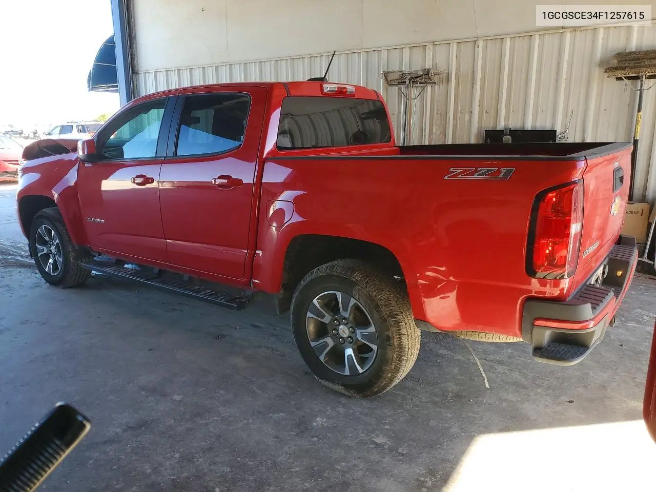 2015 CHEVROLET COLORADO VIN 1GCGSCE34F1257615 — фото 2