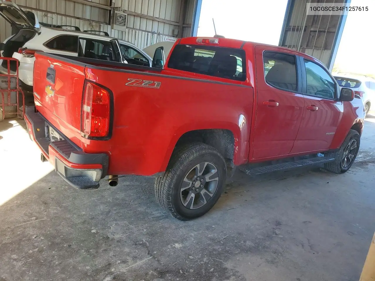 2015 CHEVROLET COLORADO VIN 1GCGSCE34F1257615 — фото 3