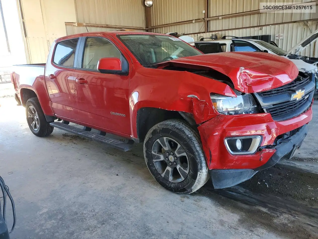 2015 CHEVROLET COLORADO VIN 1GCGSCE34F1257615 — фото 4