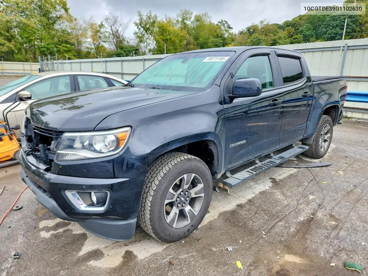 CHEVROLET COLORADO 2016, VIN 1GCGTDE39G1102630