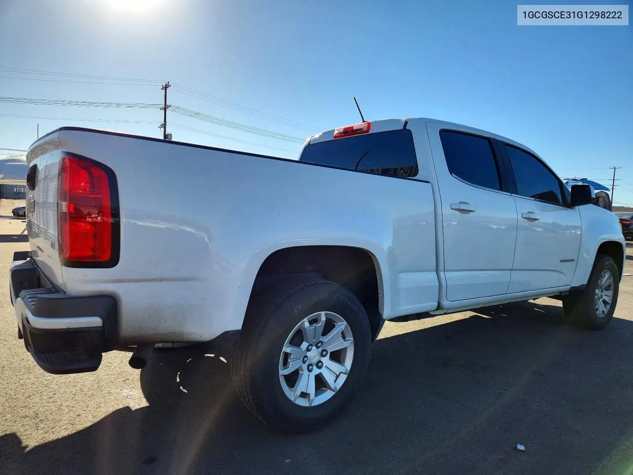 2016 CHEVROLET COLORADO VIN 1GCGSCE31G1298222 — фото 3