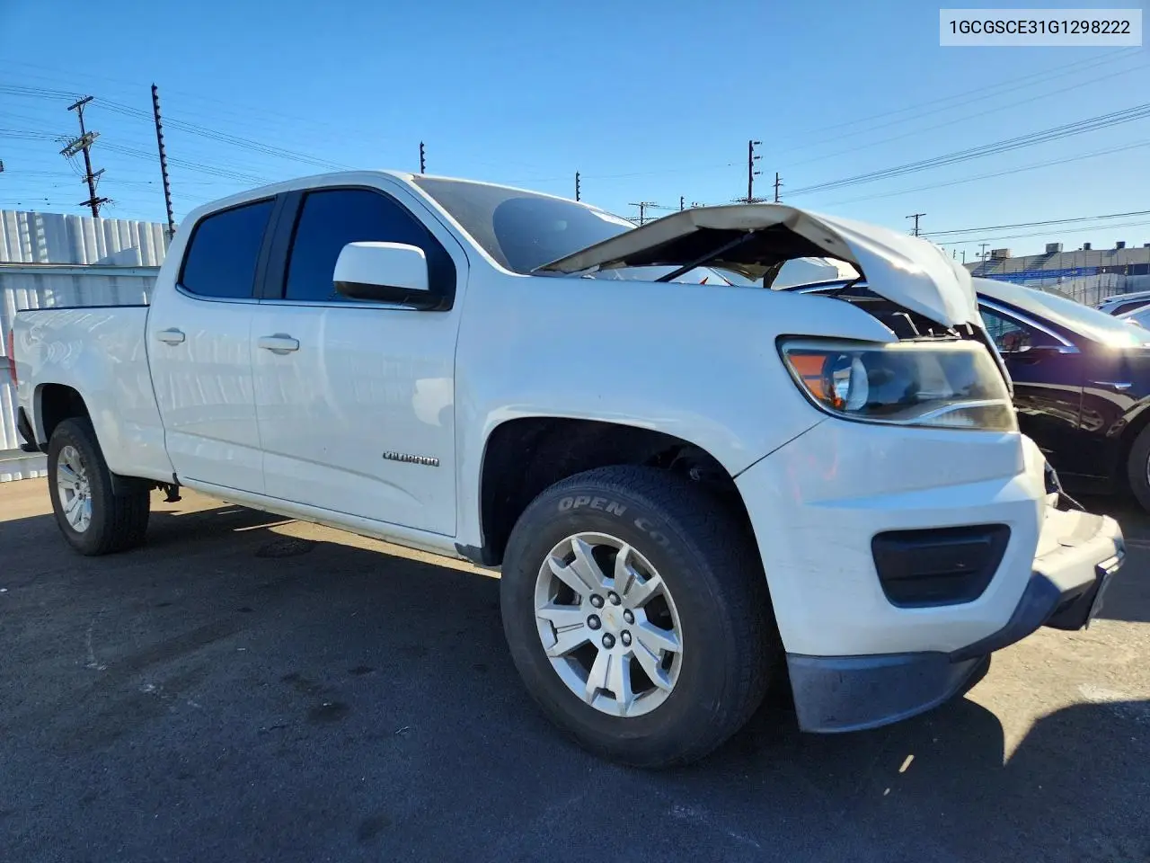 2016 CHEVROLET COLORADO VIN 1GCGSCE31G1298222 — фото 4