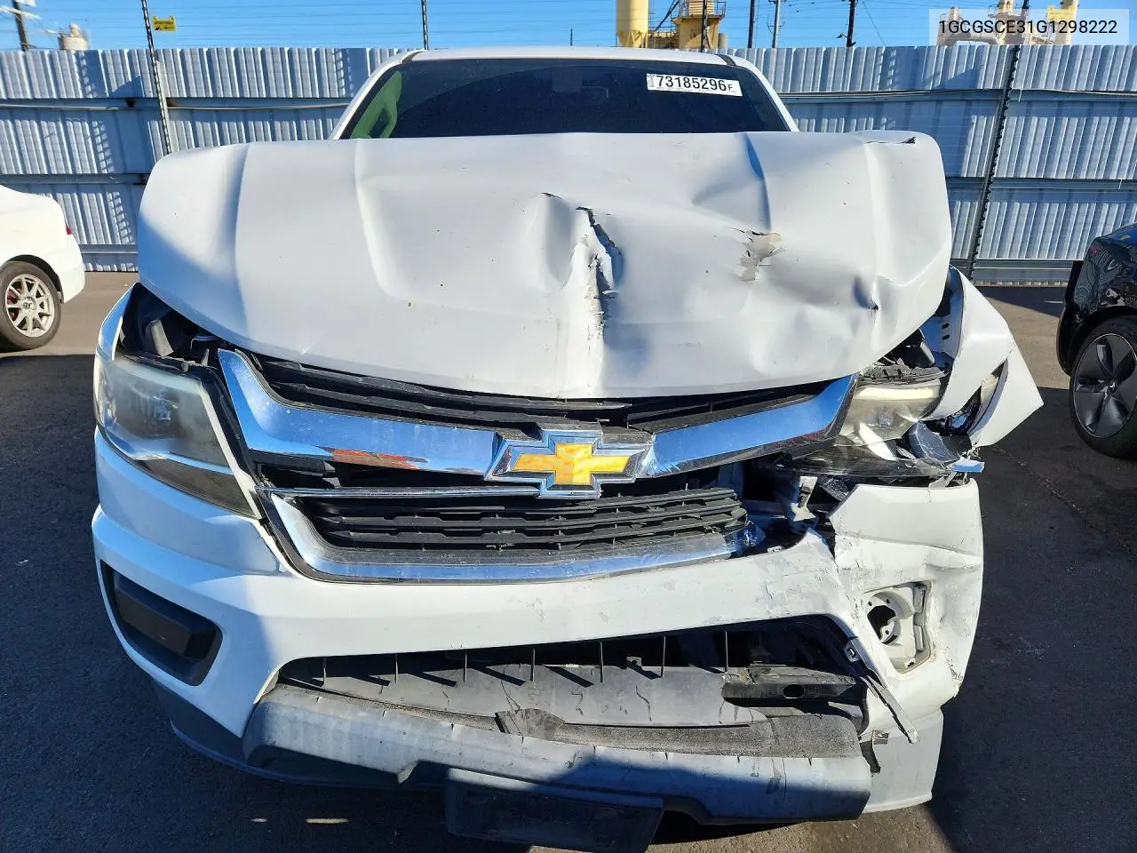 2016 CHEVROLET COLORADO VIN 1GCGSCE31G1298222 — фото 5