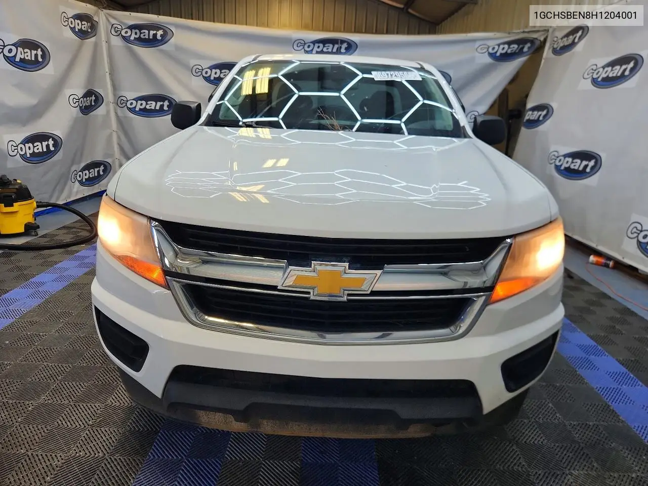 CHEVROLET COLORADO 2017, VIN 1GCHSBEN8H1204001