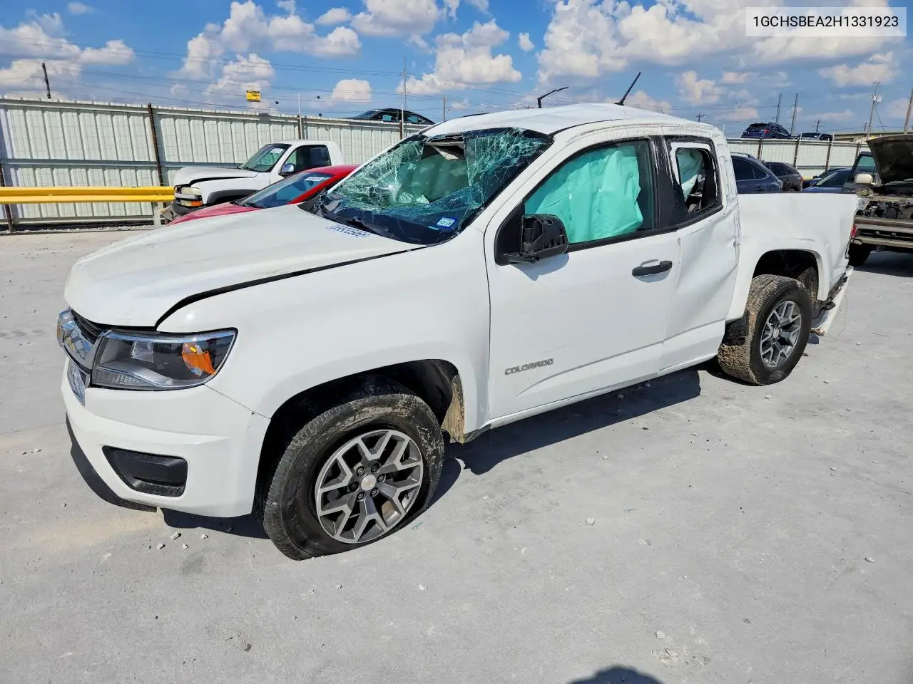 CHEVROLET COLORADO 2017, VIN 1GCHSBEA2H1331923