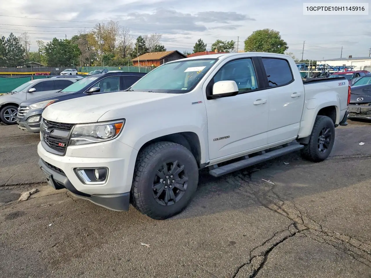 CHEVROLET COLORADO 2017, VIN 1GCPTDE10H1145916