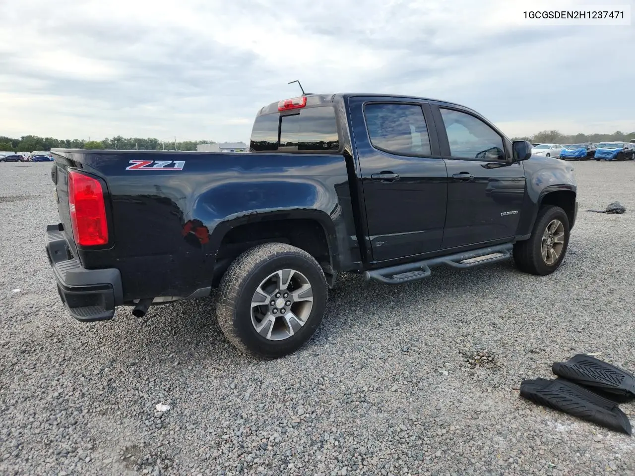 2017 CHEVROLET COLORADO VIN 1GCGSDEN2H1237471 — фото 3