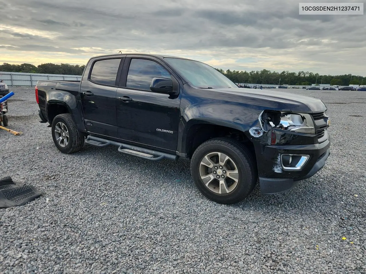 2017 CHEVROLET COLORADO VIN 1GCGSDEN2H1237471 — фото 4