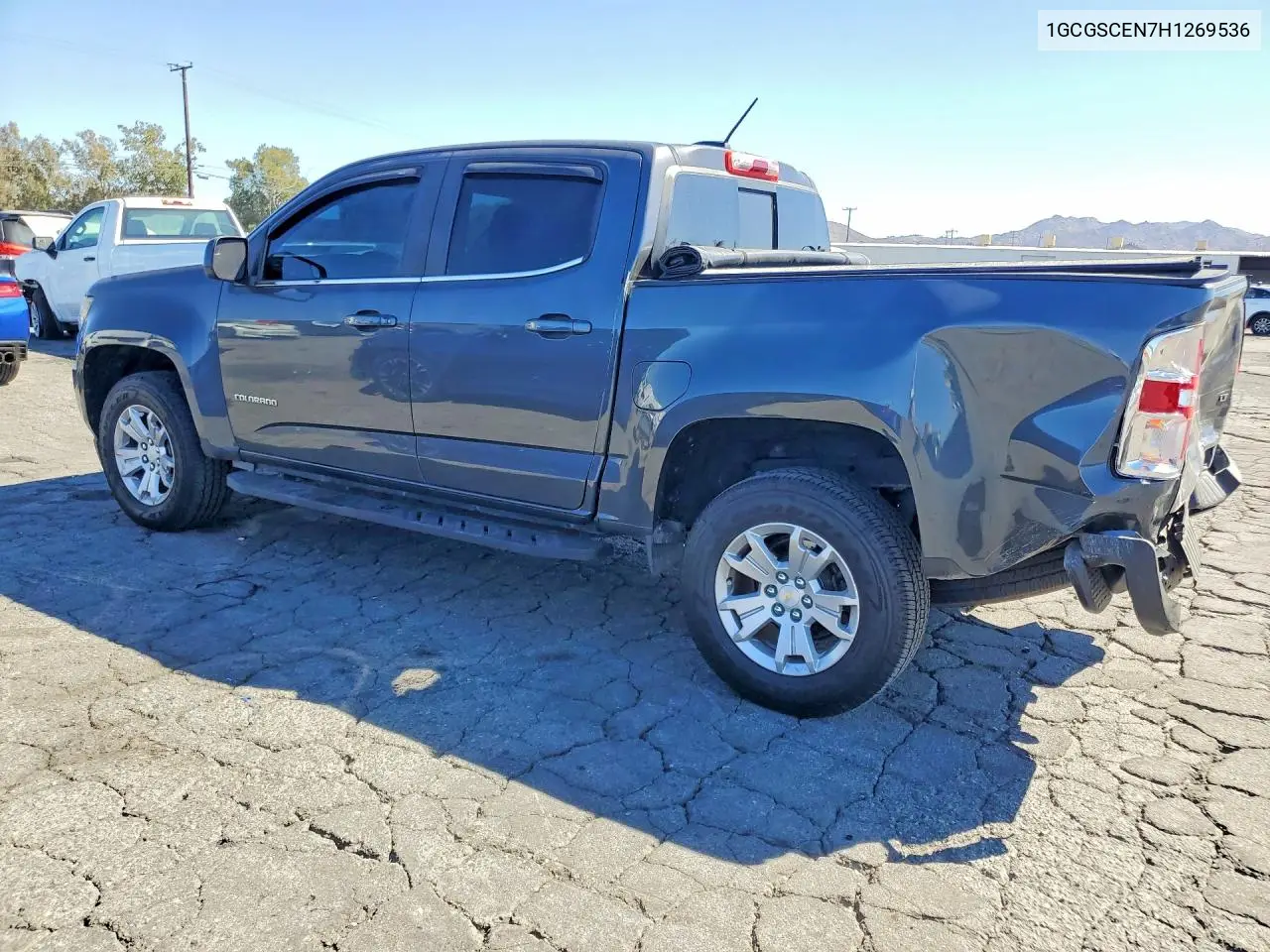 2017 CHEVROLET COLORADO VIN 1GCGSCEN7H1269536 — фото 2