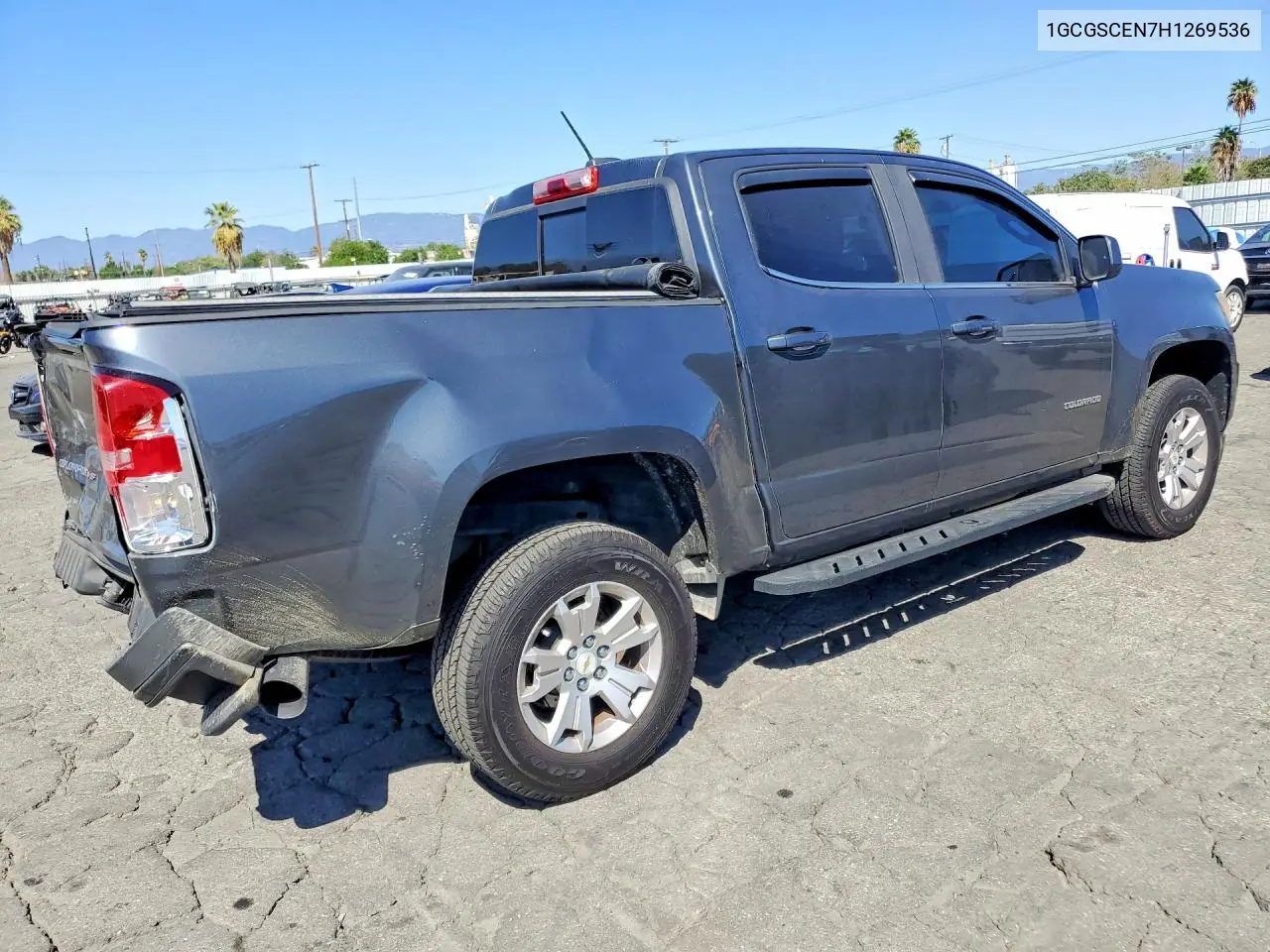 2017 CHEVROLET COLORADO VIN 1GCGSCEN7H1269536 — фото 3