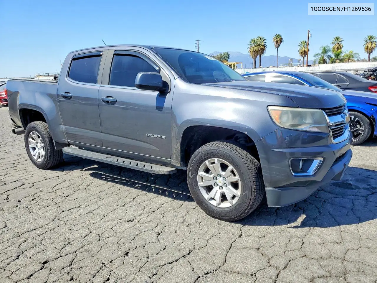 2017 CHEVROLET COLORADO VIN 1GCGSCEN7H1269536 — фото 4