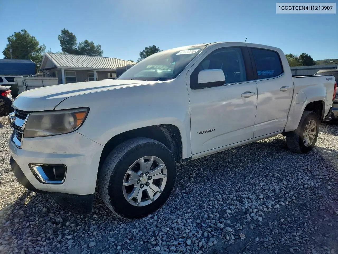 CHEVROLET COLORADO 2017, VIN 1GCGTCEN4H1213907