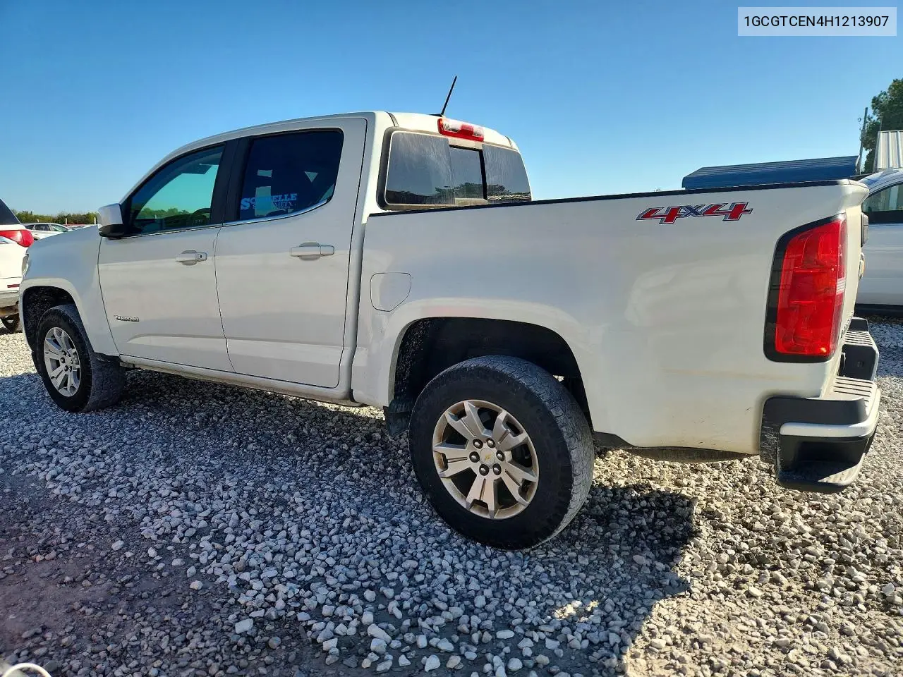 2017 CHEVROLET COLORADO VIN 1GCGTCEN4H1213907 — фото 2