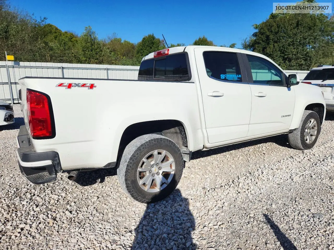 2017 CHEVROLET COLORADO VIN 1GCGTCEN4H1213907 — фото 3