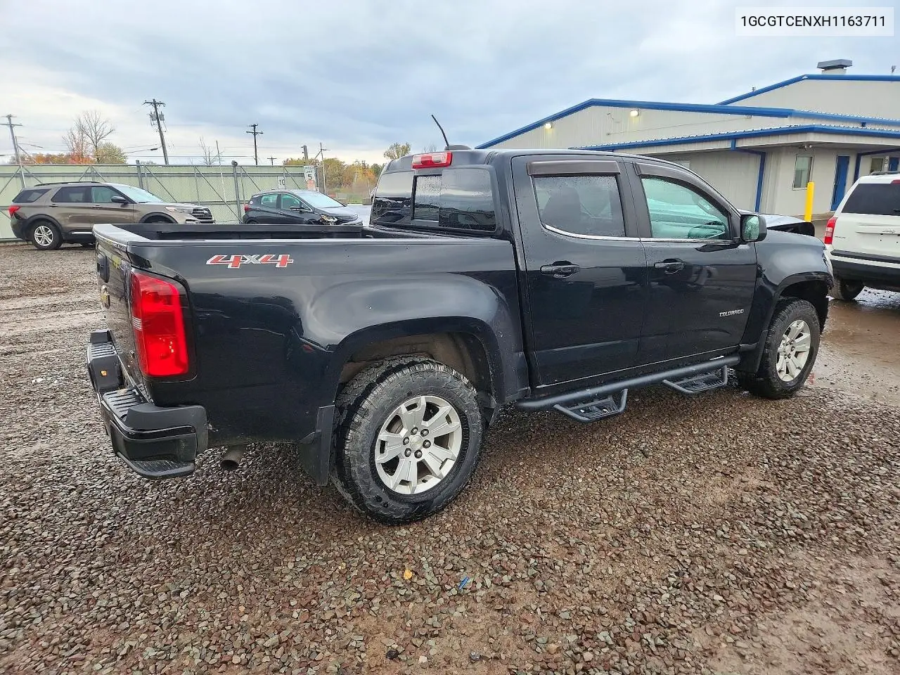 2017 CHEVROLET COLORADO VIN 1GCGTCENXH1163711 — фото 3