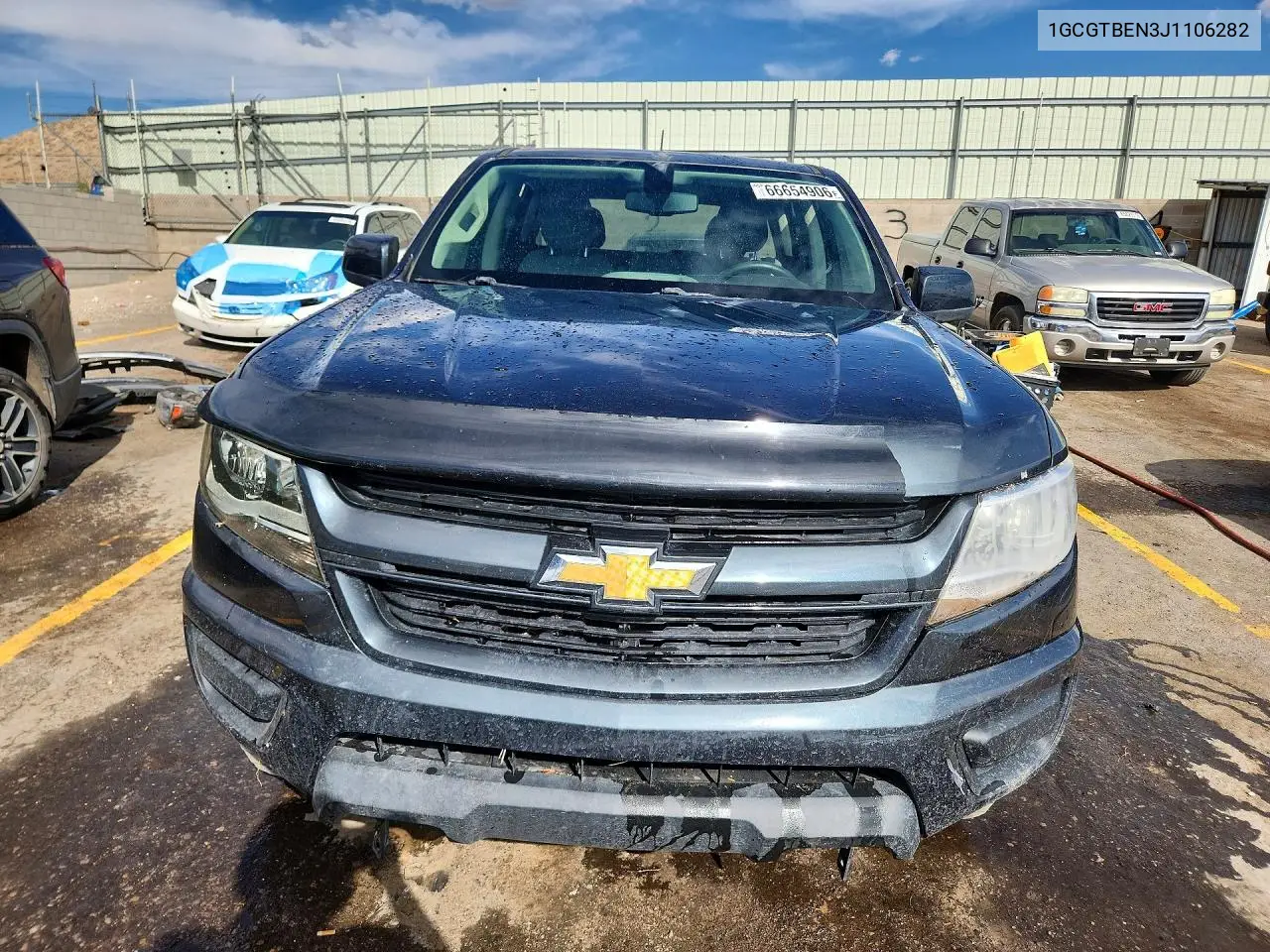 2018 CHEVROLET COLORADO VIN 1GCGTBEN3J1106282 — фото 5